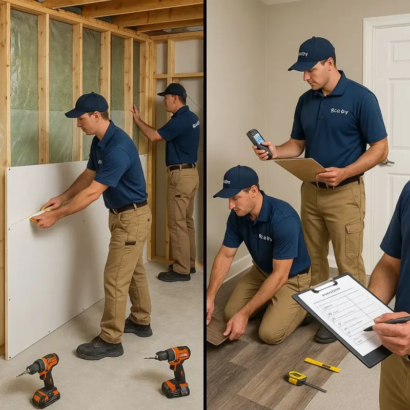 Repairs and Reconstruction process in Byron, IL